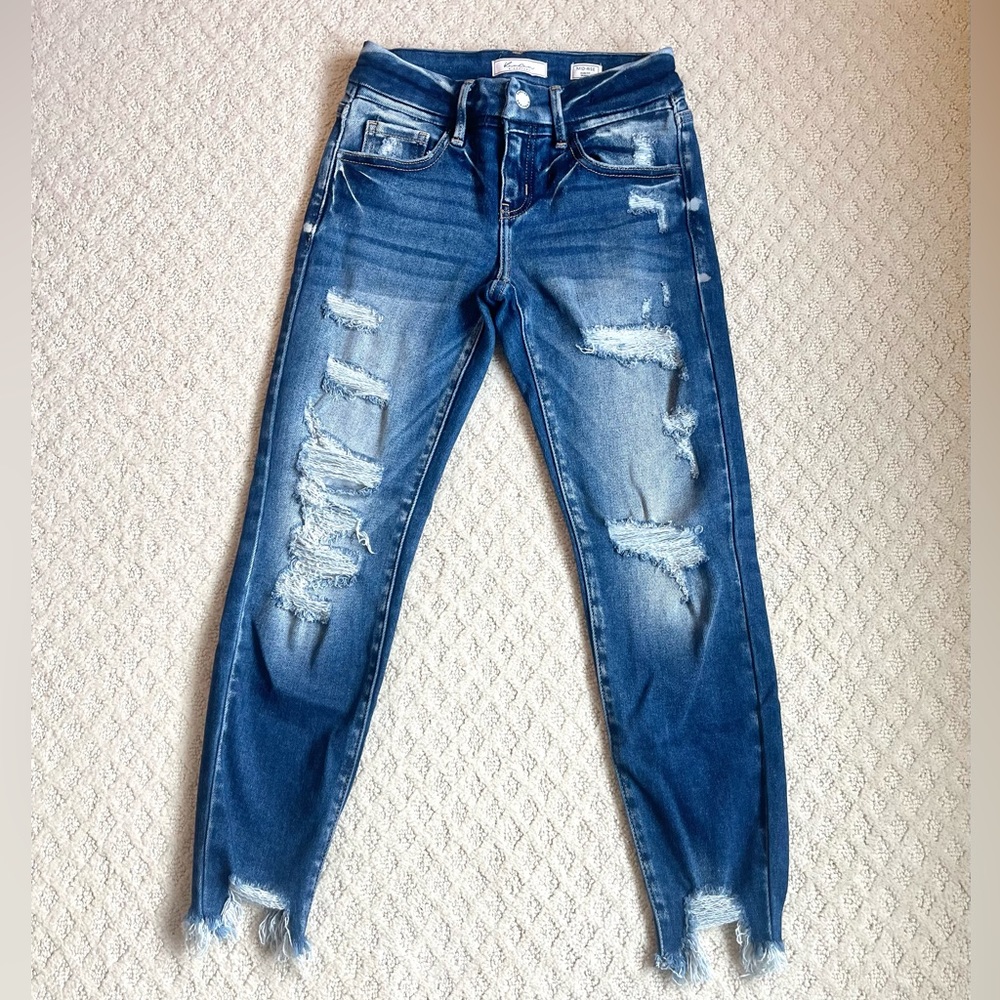 Girls KanCan signature Mid-Rise Ankle Skinny Jean